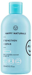 Happy Naturals Strengthen & Repair Shampoo Σαμπουάν για Ξηρά & Κατεστραμμένα Μαλλιά 300ml 400