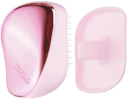 Tangle Teezer Compact Styler Brush Baby Pink Chrome 1τμχ