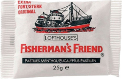 Fisherman's Friend Original Extra Strong Παστίλιες Μέντα & Ευκάλυπτος για το Βήχα & τον Ερεθισμένο Λαιμό 25gr 32