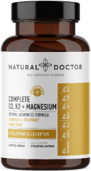 Natural Doctor Complete D3, K2 & Magnesium Συμπλήρωμα Διατροφής για Ενίσχυση Οστών & Ανοσοποιητικού 60vcaps 110