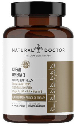 Natural Doctor Clear Omega 3 Συμπλήρωμα Διατροφής Ωμέγα 3 Υψηλής Ποιότητας 90softgels 150