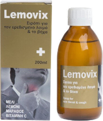 Lemovix Syrup For Sore Throat & Cough 200ml