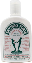 Erythro Forte Thermo Cream Menthol Eucalyptus 100ml