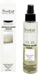 Sostar Mornin'Glow Matte Spray Ενυδάτωσης & Σταθεροποίησης Μακιγιάζ Για Λιπαρές Επιδερμίδες, 125ml 165