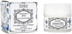 Sostar Focus Collagen Anti-wrinkle Day Cream SPF15 Αντιρυτιδική Κρέμα Ημέρας με Κολλαγόνο 50ml 100