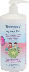 Thermale Med Baby Shampoo & Bath Παιδικό Σαμπουάν & Αφρόλουτρο 1000ml 1083