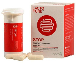 Lactotune Stop Κάψουλες Συμπλήρωμα Διατροφής Πρόληψης Αντιμετώπισης Οξείας Διάρροιας 6caps 21