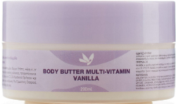 Anaplasis Body Butter Multi-Vitamin Vanilla Ενυδατικό Butter Σώματος με Άρωμα Βανίλια 200ml 256