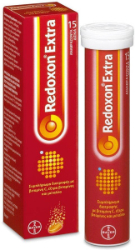 Bayer Redoxon Extra Συμπλήρωμα Διατροφής με Βιταμίνη C Βιταμίνες & Μέταλλα 15eff.tabs 98