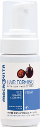 Macrovita Hair Forming Foam Αφρός Φορμαρίσματος Μαλλιών με Κόκκινο Σταφύλι & Αλόη 125ml 210