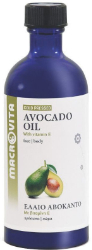 Macrovita Avocado Oil Έλαιο Αβοκάντο με Βιταμίνη Ε 100ml 160