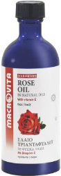 Macrovita Cold Pressed Rose Oil Έλαιο Τριαντάφυλλου 100ml 225