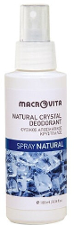 Macrovita Natural Crystal Deodorant Spray Φυσικός Αποσμητικός Κρύσταλλος 100ml 150