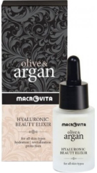Macrovita Olive Argan Hyaluronic Beauty Elixir Ελιξήριο Ομορφιάς Υαλουρονικού Οξέος 15ml 50