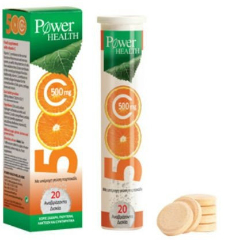 Power Health Vitamin C 500mg 20eff.tabs
