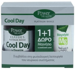 Power Health 1+1 Cool Day 30tabs & Magnesium 10eff.tabs