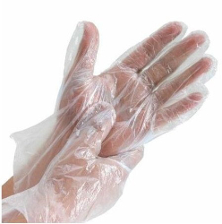 Disposable Textured Gloves Medium Γάντια Σαγρέ 100τμχ