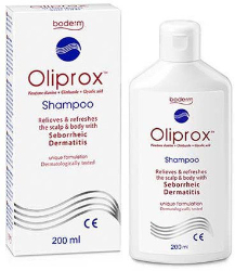 Boderm Oliprox Shampoo Seborheic Dermatitis Σαμπουάν κατά Σμηγματορροϊκής Δερματίτιδας 200ml 240