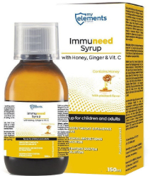 My Elements Immuneed Syrup for Throat Honey & Ginger 150ml