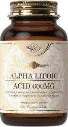 Sky Premium Life Alpha Lipoic Acid 600mg Συμπλήρωμα Διατροφής Με Α-Λιποϊκό Οξύ Με Αντιοξειδωτική Δράση 60caps 188