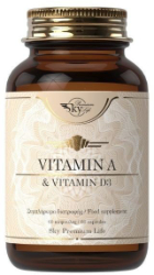 Sky Premium Life Vitamin A & Vitamin D3 60caps