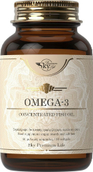 Sky Premium Life Omega-3 Concentrated Fish Oil Συμπλήρωμα Διατροφής για την Καλή Υγεία Καρδιάς & Όρασης 50softgels 130