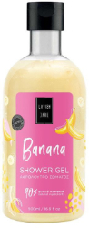 Lavish Care Banana Shower Gel Αφρόλουτρο Άρωμα Μπανάνα 500ml 600