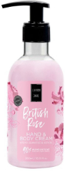Lavish Care British Rose Hand & Body Cream Ενυδατική Κρέμα Χεριών & Σώματος 300ml 400