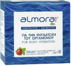 Almora Plus Electrolytes Πόσιμο Διάλυμα Ηλεκτρολύτων για την Ενυδάτωση του Οργανισμού 12sachets 73