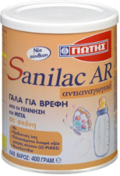 Γιώτης Sanilac AR Αντιαναγωγικό Βρεφικό Γάλα σε Σκόνη 1ης Βρεφικής Ηλικίας από τη Γέννηση 400gr 510