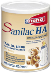 Γιώτης Sanilac HA Special Nutrition Milk for Allergies 400g 