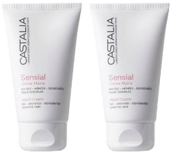 Castalia 1+1 Sensial Creme Mains for Dry Skin 2x75ml