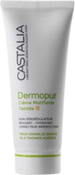 Castalia Dermopur Creme Matifiante Teintee Acne Skin 40ml