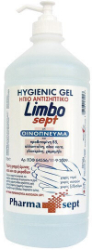 Pharmasept Hygienic Gel Limbosept Ήπιο Αντισηπτικό Gel με Οινόπνευμα 70° 1lt 1095