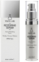 Youth Lab Restoring Serum All Skin Types Ορός Προσώπου Αντιρυτιδικός Αναδόμησης Σύσφιξης 30ml 157