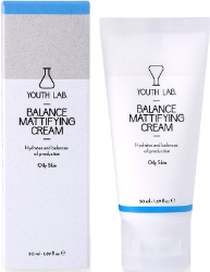 Youth Lab Balance Mattifying Cream Oily Skin Ρυθμιστική Ενυδατική Κρέμα για Λιπαρό Δέρμα 50ml 101