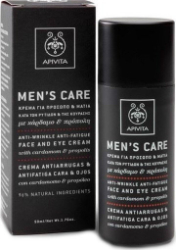 Apivita Men's Care Face Cream Ανδρική Αντιρυτιδική Κρέμα Για Πρόσωπο & Μάτια με Κάρδαμο & Πρόπολη 50ml 112