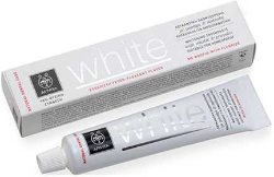 Apivita Toothpaste White with Mastic & Propolis Οδοντόκρεμα Λευκαντική με Μαστίχα & Πρόπολη 75ml 116