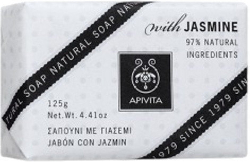 Apivita Natural Soap Jasmine Φυσικό Σαπούνι με Γιασεμί 125gr 130