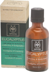 Apivita Natural Eucalyptus Massage Oil 50ml