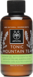 Apivita Mini Tonic Mountain Tea Shower Gel 75ml 