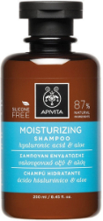 Apivita Moisturizing Shampoo Hyaluronic Acid & Aloe 250ml