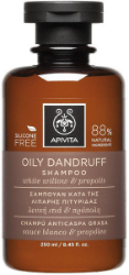 Apivita Oily Dandruff Shampoo White Willow & Propolis 250ml