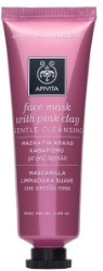 Apivita Face Mask with Pink Clay Gentle Cleansing 50ml
