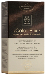 Apivita My Color Elixir 5.35 Βαφή Μαλλιών Καστανό Ανοιχτό Μελί Μαονί 50ml 210