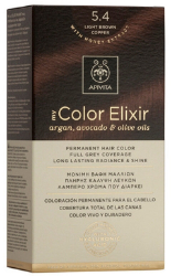 Apivita My Color Elixir 5.4 Βαφή Μαλλιών Καστανό Ανοιχτό Χάλκινο 50ml 210