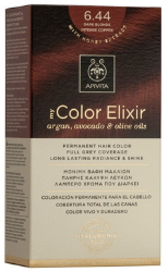 Apivita My Color Elixir 6.44 Βαφή Μαλλιών Ξανθό Σκούρο Έντονο Χάλκινο 50ml 210
