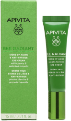 Apivita Bee Radiant Eye Cream with Peony Κρέμα Ματιών για Σημάδια Γήρανσης & Ξεκούραστη Όψη με Λευκή Παιώνια 15ml 38