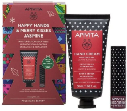 Apivita Happy Hands & Merry Kisses Jasmine Set