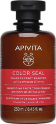Apivita Color Seal Color Protect Shampoo Σαμπουάν Προστασίας Χρώματος με Πρωτεΐνες Κινόα & Μέλι 250ml 300